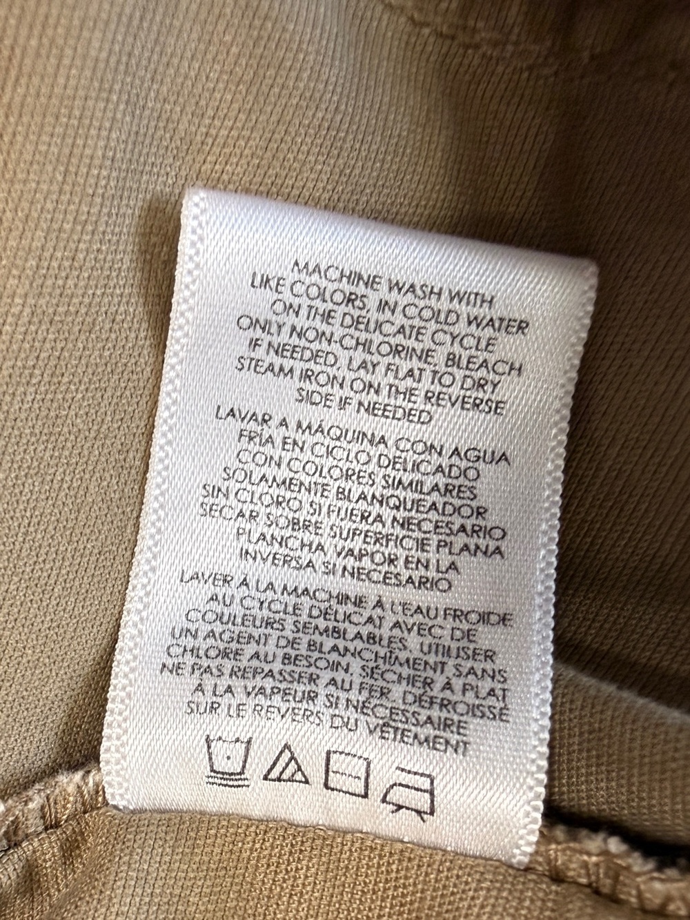 Cabi Camp Jacket. Tailored Women's Beige Utility Jacket - Picture 5 of 7